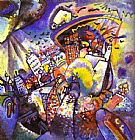 Wassily Kandinsky Famous Paintings - Moscow I
